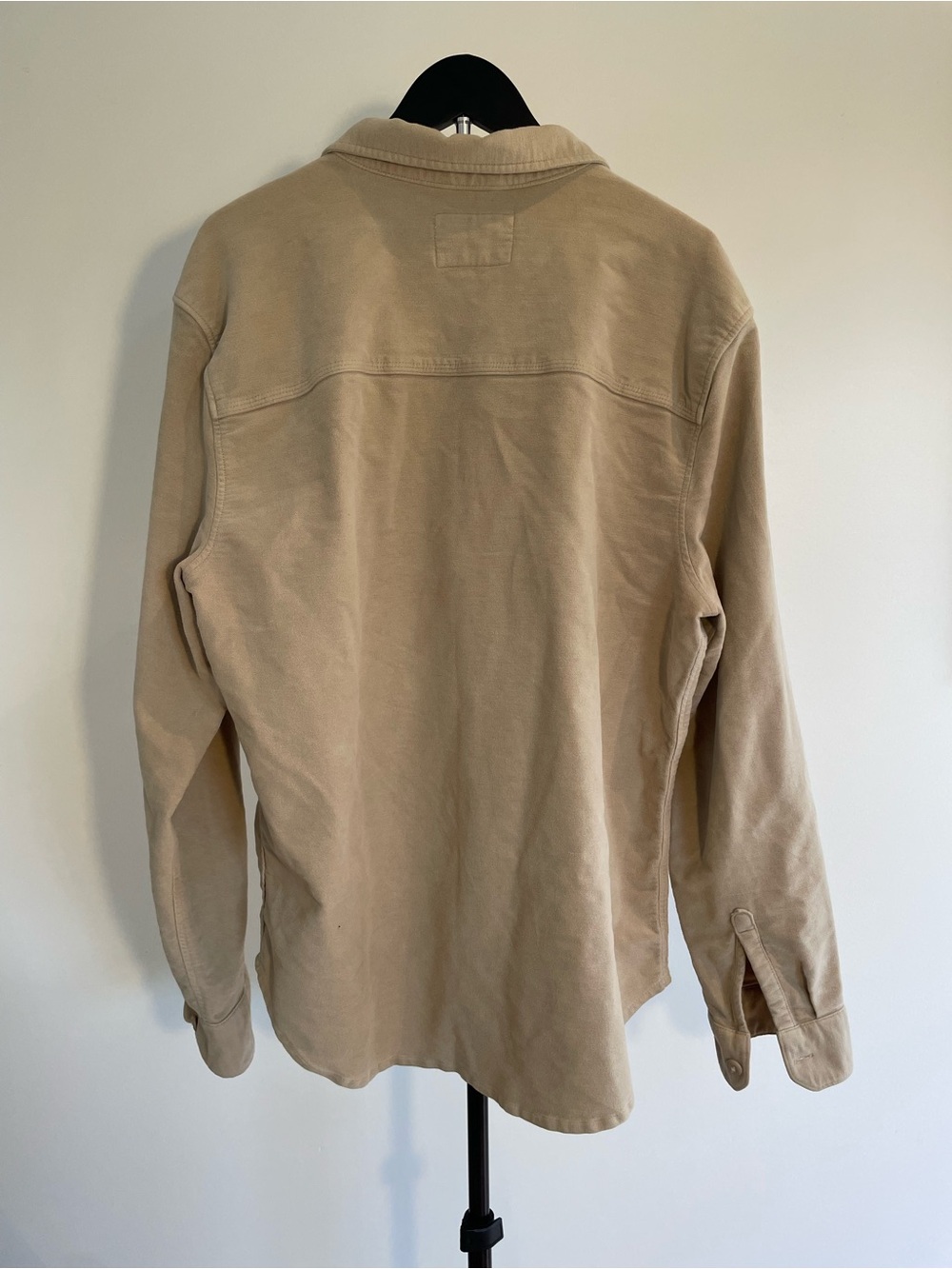 Men's Beige Button-Up Jacket - Picture 2 of 10
